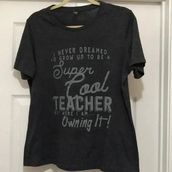 Thread Tank Cool Tee‎ Shirt for teachers - Picture 1 of 4
